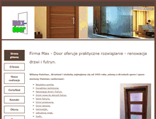 Tablet Screenshot of ekodoor.pl